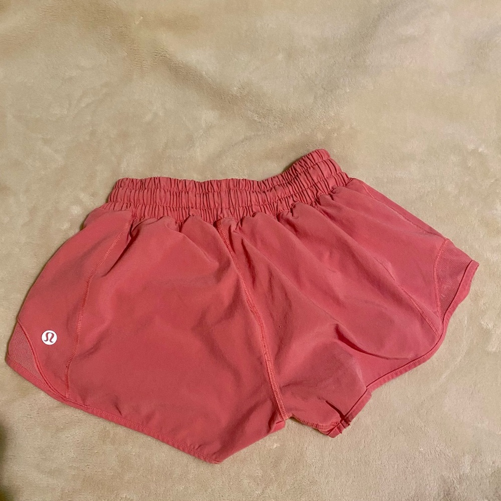 Lululemon Athletica Pink Athletic Shorts Lightweight Breathable